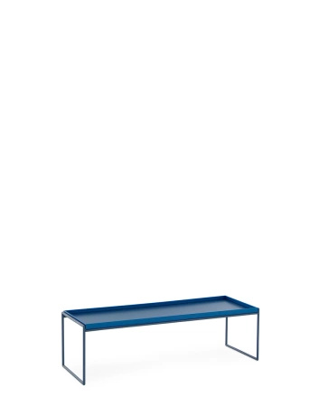 Trays 120 cm x 40 cm Stolik Niebieski
