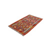 Wool kilim afghan rug multicolored 100095 147x91