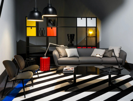 Polvara 2 Bookcase Black