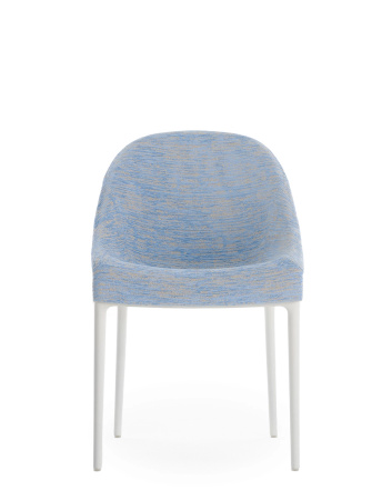 Eleganza Ela Chair White Blue