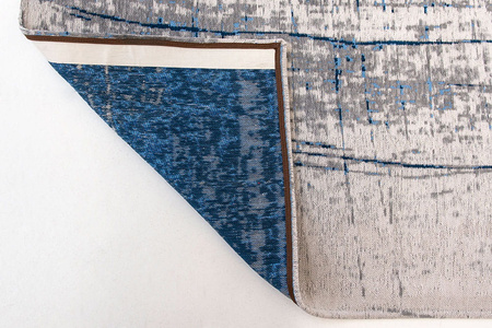 Louis de Poortere Mad Men Griff Bronx Azurite rug 8421