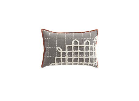 Gan Bandas A Grey Pillow
