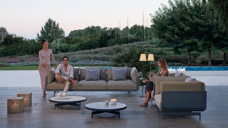 Gandiablasco Onde Round Coffee Table Ø90×22 cm
