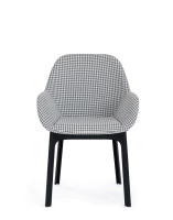 Clap Armchair Black Gray