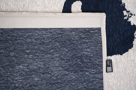 Louis de Poortere Ribbon Sea Ink rug 9849
