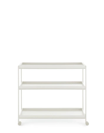 Trays 80 cm x 40 cm Wózek Biały