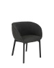 Charla Orsetto Chair Gray