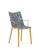H.H.H. Upholstered Fabric Krzesło Musztardowy Ink-Ochre