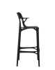 A.I. Stool Recycled 75 cm Bar Stool Black