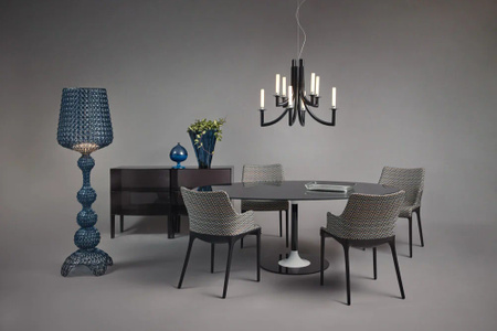 Thierry XXL Oval 192x118 cm Table Grey