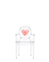 Loulou Ghost Special Edition Chair Transparent Heart