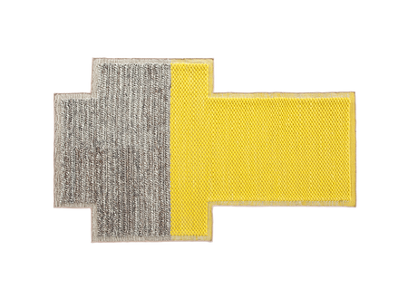 Gan Mangas Space Plait Yellow Carpet