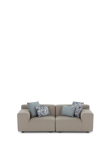 Plastics Outdoor Liberty 2 Seater Sofa Beżowy