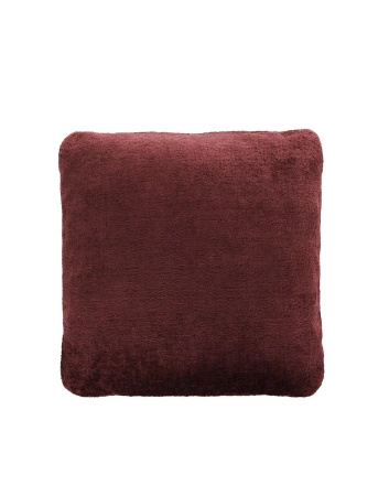 K-Waiting Cushions Chenille Poduszka Bordowy