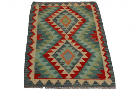 Kelim Khan Wool Carpet 62 x 96 94368