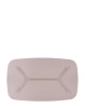 Blast Rectangular Table Transparent Brown Pink