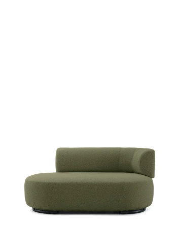 K-Waiting Dormeuse Bouclé Lounger Green
