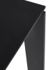Four Large 190x90 cm Table Black