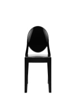 Victoria Ghost Chair Black