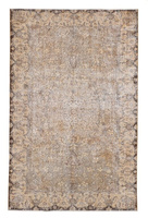 Vintage Iranian Wool Rug Unique 10894 204x316