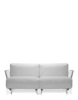 Pop Outdoor Two-Seater Ikon Sofa Biały