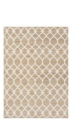 Gan Kilim Rodas White Carpet