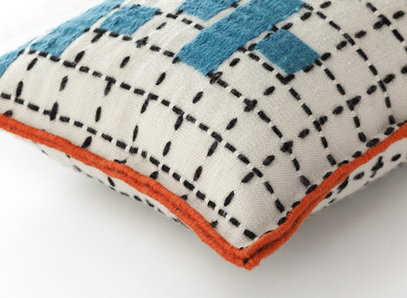 Gan Bandas C Pillow Turquoise