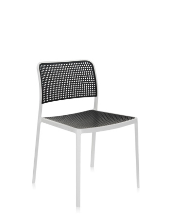 Audrey Chair White Black