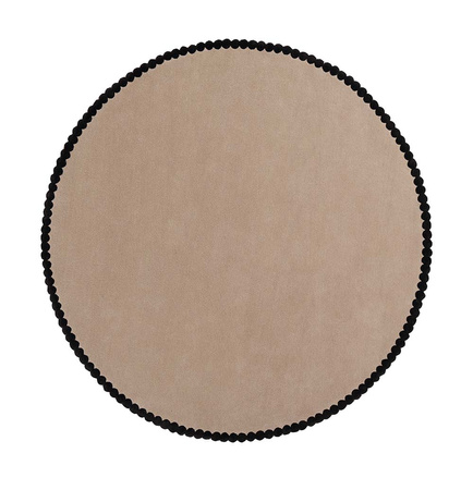 Magda Fornal Laila Beige Black Round 5010 Carpet