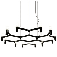 Nemo Crown Plana Minor Pendant Lamp Black