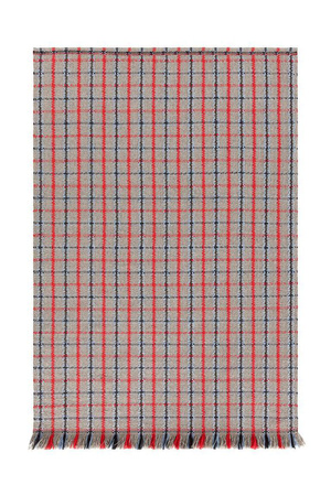 Gan Garden Layers Tartan Blue Carpet