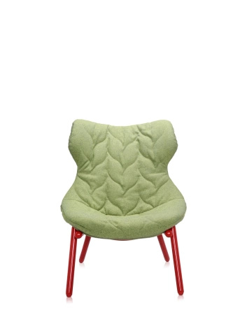 Foliage Trevira Armchair Red Green