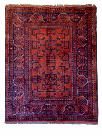 Afghan Khan Wool Rug 101 x 152 115639