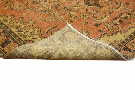Vintage Iranian Wool Rug Unique 12139 191 x 288