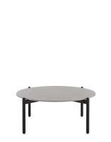 Undique Table Black Terrazzo Light Grey