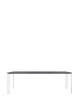  Four Soft Touch 223x79 cm Table White Black