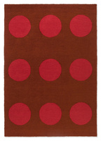 Brink&Campman Festival Dots Red rug 495800
