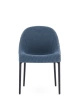 Eleganza Ela Brummel Chair Black Blue