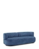 K-Waiting Chenille Sofa Błękitny