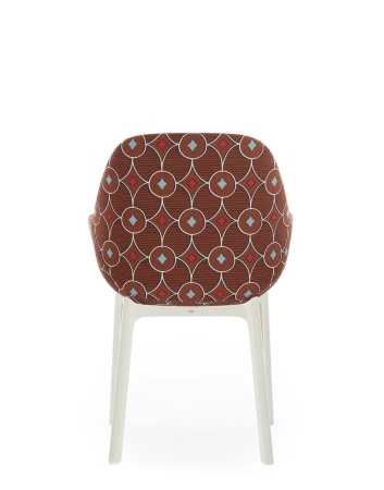 Clap Rubelli Armchair White Brown