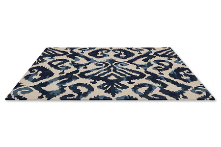 Sanderson Dandelion Clocks Kasuri Indigo 446208 Outdoor rug