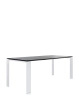  Four Soft Touch 190x79 cm Table White Black