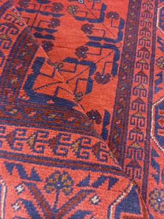 Afghan Khan Wool Rug 100 x 147 115637
