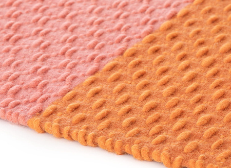 Gan Weave Meeting Point Carpet Orange