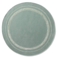 Laura Ashley Redbrook Duck Egg ROUND rug 081807