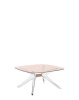 Blast Square Table Pink/Brown