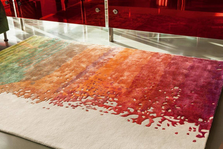 Serge Lesage Cosmic Iridescent-Colored Carpet