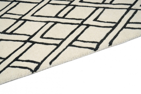 Carpet Decor Brooklyn Black Handmade Collection carpet