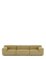 Plastics Outdoor Liberty 3 Seater Sofa Yellow
