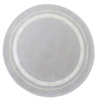 Laura Ashley Redbrook Silver ROUND Carpet 081804